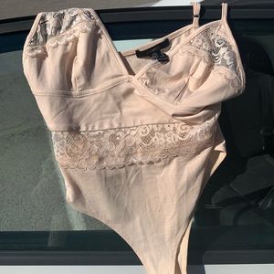 Forever 21 nude bodysuit